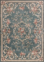 KAS Avalon Slate Blue Aubusson 5602